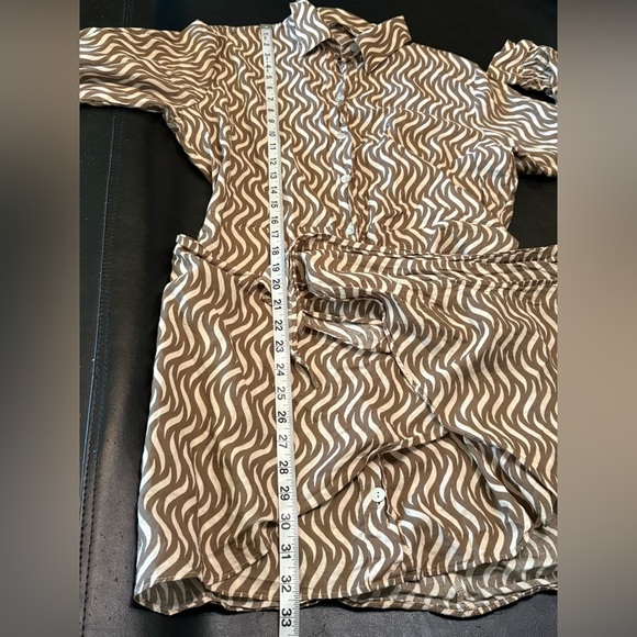 ZARA Front Tie Dress size M NWOT - Picture 14 of 15